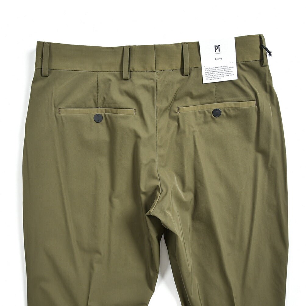 SALE|PT TORINO ACTIVE ZETA スーパーストレッチナイロン ノータックスラックス / PT01|375101 - A - 44|GUARDAROBA MILANO OFFICIAL STORE