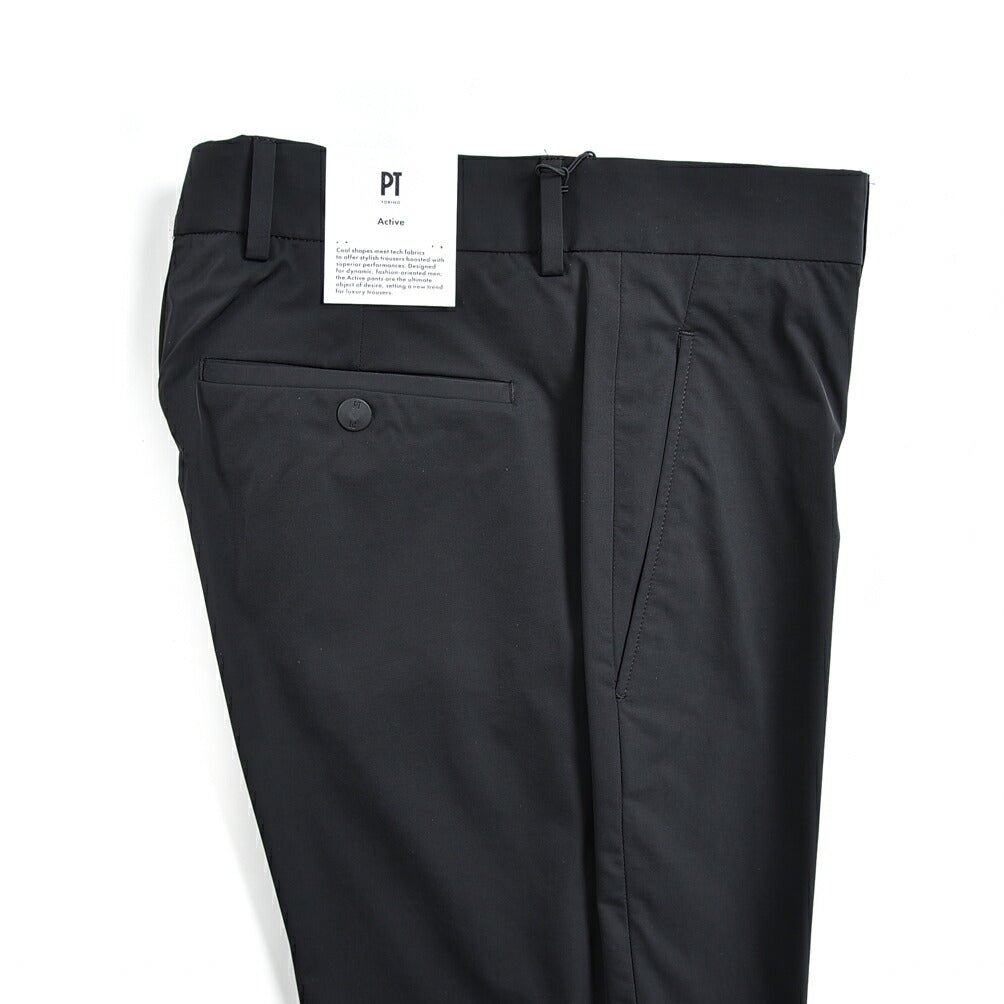 SALE|PT TORINO ACTIVE ZETA スーパーストレッチナイロン ノータックスラックス / PT01|375101 - A - 44|GUARDAROBA MILANO OFFICIAL STORE