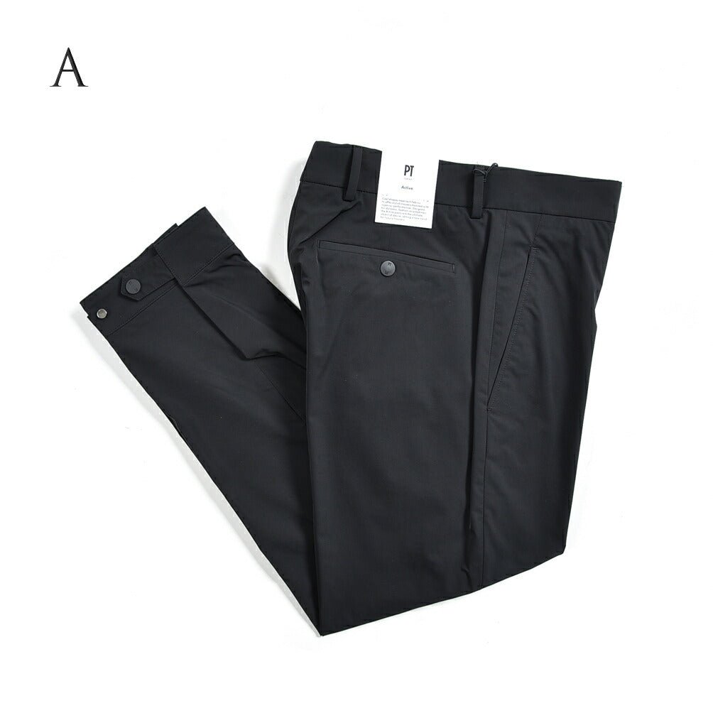 SALE|PT TORINO ACTIVE ZETA スーパーストレッチナイロン ノータックスラックス / PT01|375101 - A - 44|GUARDAROBA MILANO OFFICIAL STORE