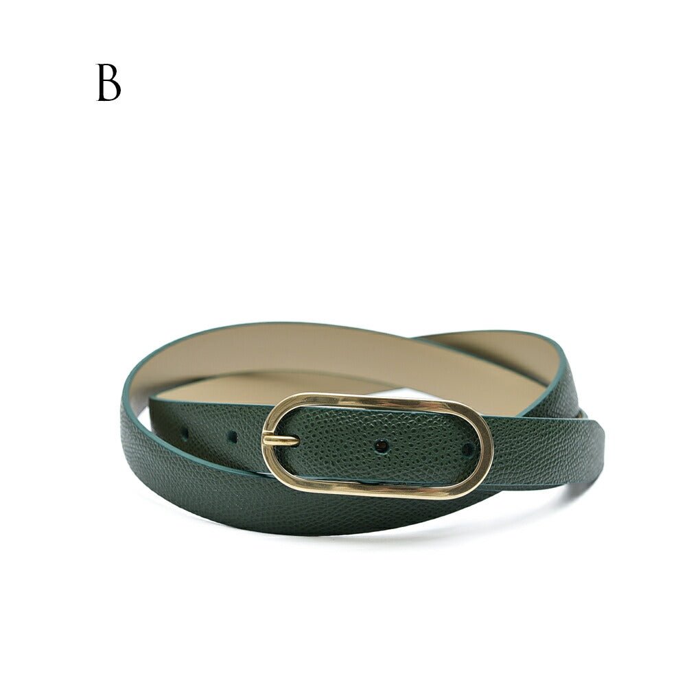 PT TORINO スコッチグレインレザー100% メタルバックルナローベルト / PT01|390956 - A - 90|GUARDAROBA MILANO OFFICIAL STORE