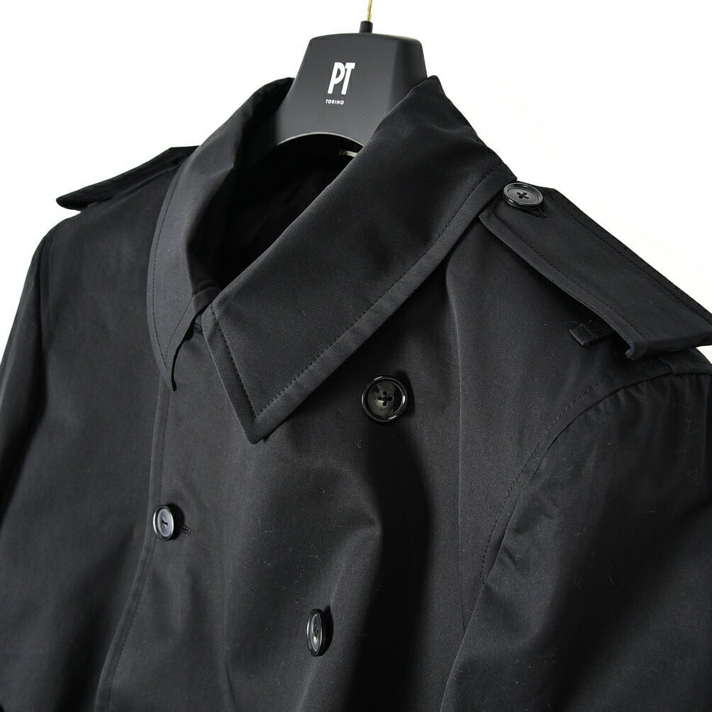 SALE|PT TORINO コットンギャバジン ロングトレンチコート / PT01|390977 - 50|GUARDAROBA MILANO OFFICIAL STORE