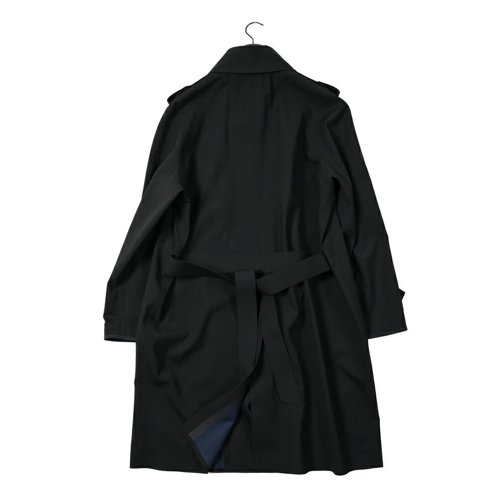 SALE|PT TORINO コットンナイロン 6Bダブルロングトレンチコート / PT01|394122 - A - 50|GUARDAROBA MILANO OFFICIAL STORE