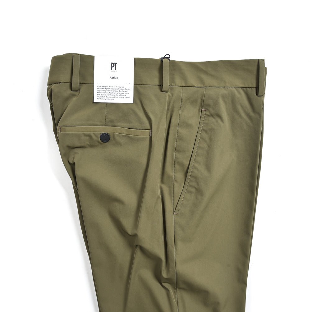 SALE|PT TORINO ACTIVE ZETA スーパーストレッチナイロン ノータックスラックス / PT01|375101 - A - 44|GUARDAROBA MILANO OFFICIAL STORE