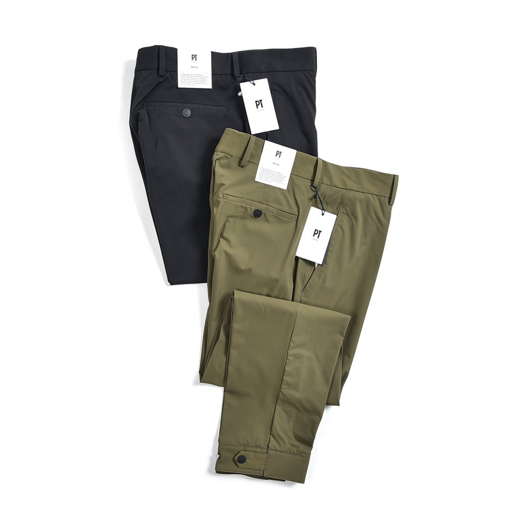 SALE|PT TORINO ACTIVE ZETA スーパーストレッチナイロン ノータックスラックス / PT01|375101 - A - 44|GUARDAROBA MILANO OFFICIAL STORE
