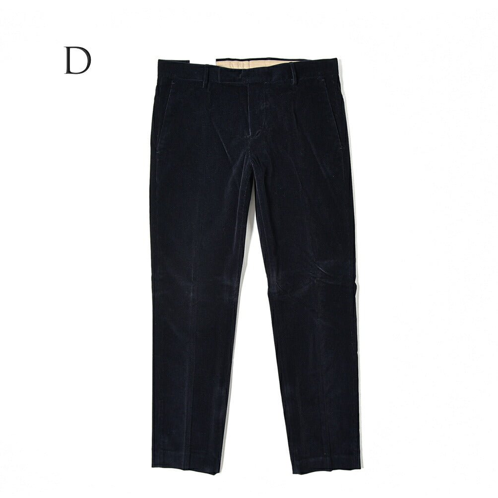 SALE|PT TORINO EDGE DIECI ストレッチコットンコーデュロイ ノータックスラックス / PT01|389767 - A - 46|GUARDAROBA MILANO OFFICIAL STORE