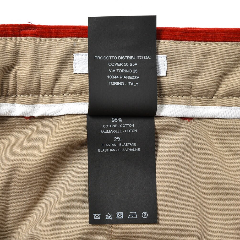 SALE|PT TORINO EDGE DIECI ストレッチコットンコーデュロイ ノータックスラックス / PT01|389767 - A - 46|GUARDAROBA MILANO OFFICIAL STORE