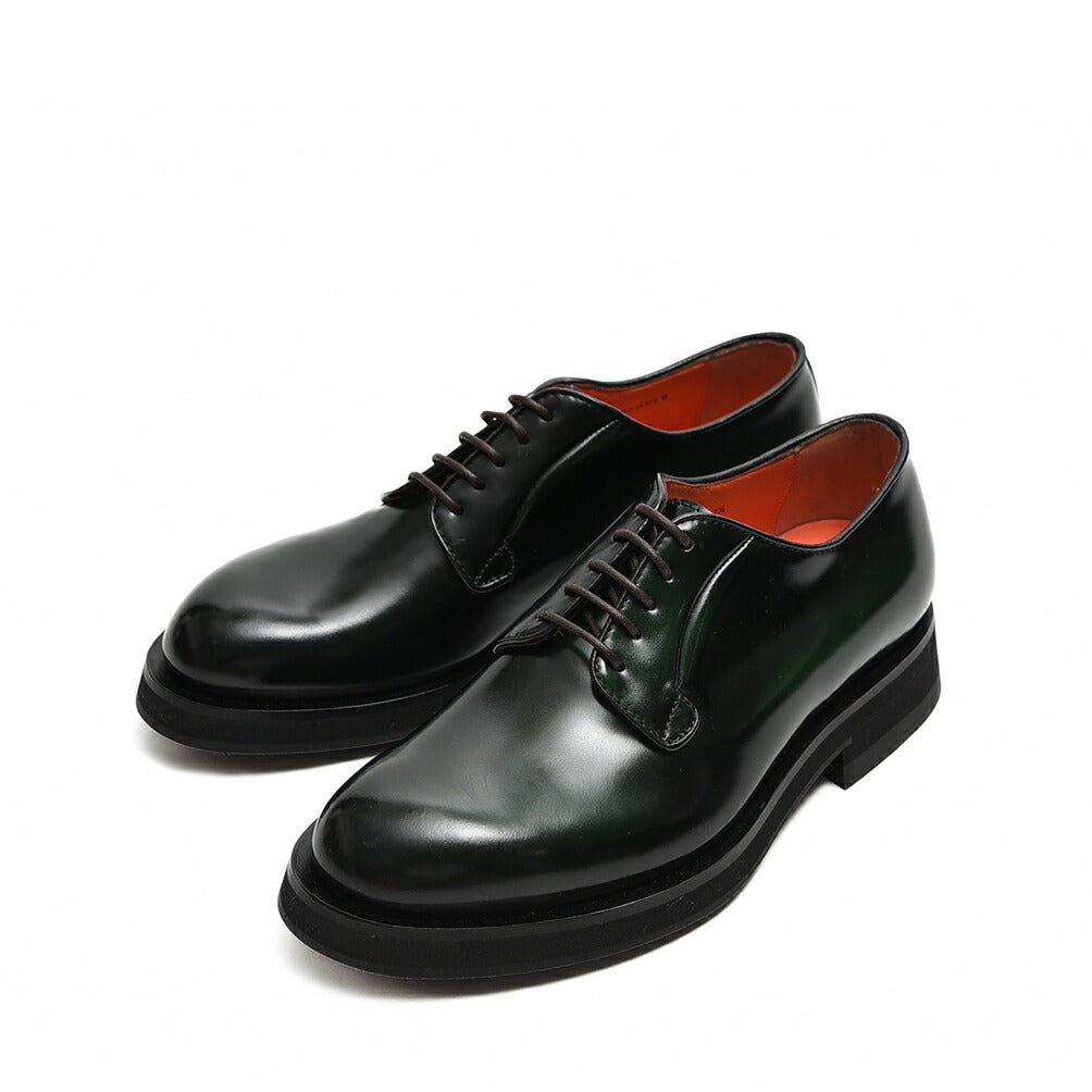 SALE|SANTONI アンティークドレザーレースアップダービーシューズ MCCN17774|385160 - 6h|GUARDAROBA MILANO OFFICIAL STORE