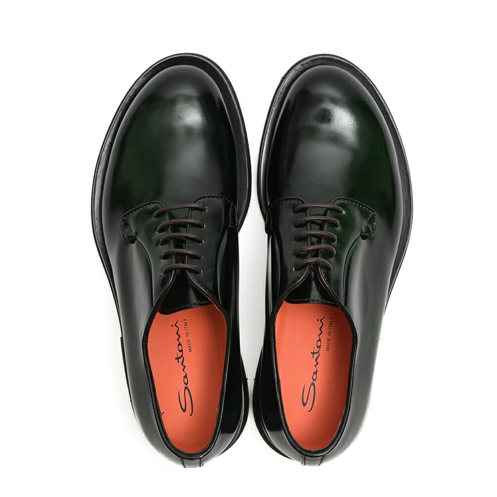 SALE|SANTONI アンティークドレザーレースアップダービーシューズ MCCN17774|385160 - 6h|GUARDAROBA MILANO OFFICIAL STORE