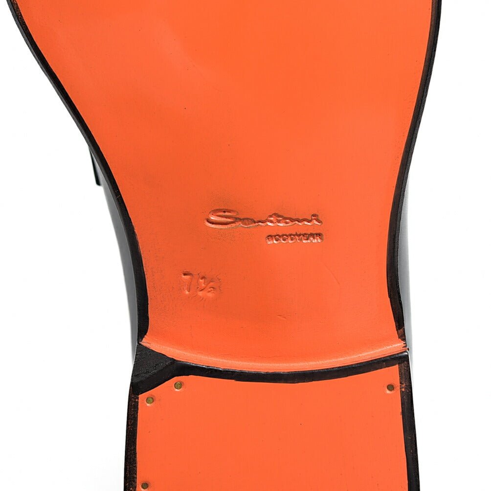 SALE|SANTONI アンティークドレザー ペニーローファー MCCO17745|383649 - 7h|GUARDAROBA MILANO OFFICIAL STORE