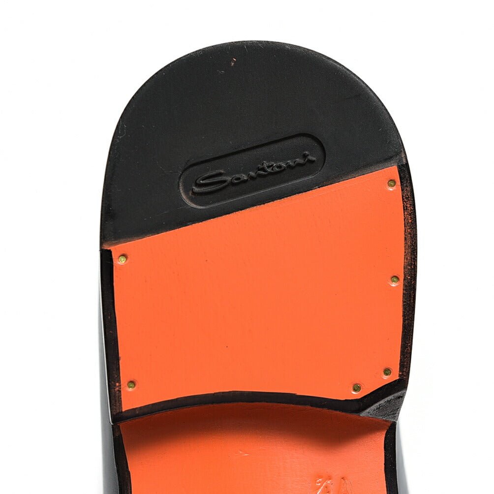 SALE|SANTONI アンティークドレザー ペニーローファー MCCO17745|383649 - 7h|GUARDAROBA MILANO OFFICIAL STORE