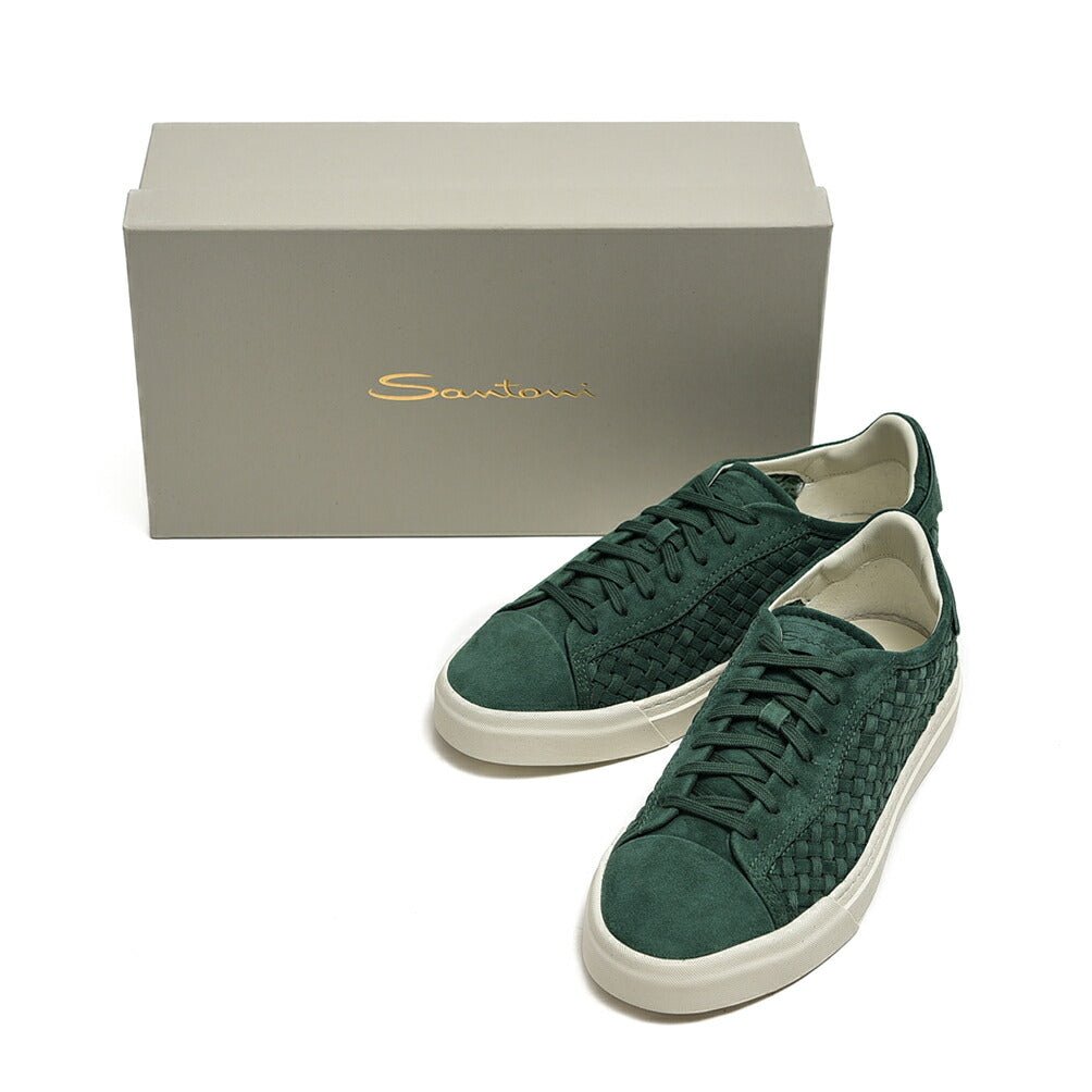 SALE|SANTONI スエードローカットスニーカー MBGT21652|387095 - 8|GUARDAROBA MILANO OFFICIAL STORE