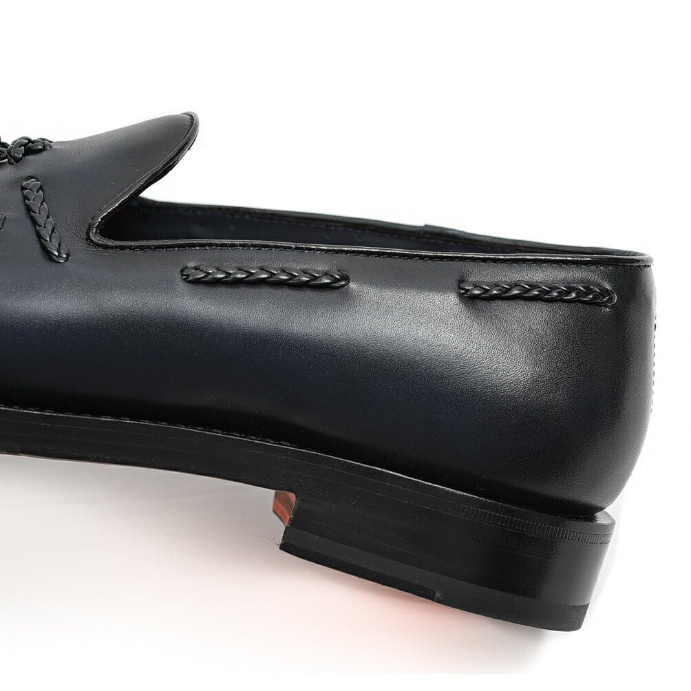 SALE|SANTONI アンティークドタッセルローファー MICHI17834|379503 - 8h|GUARDAROBA MILANO OFFICIAL STORE