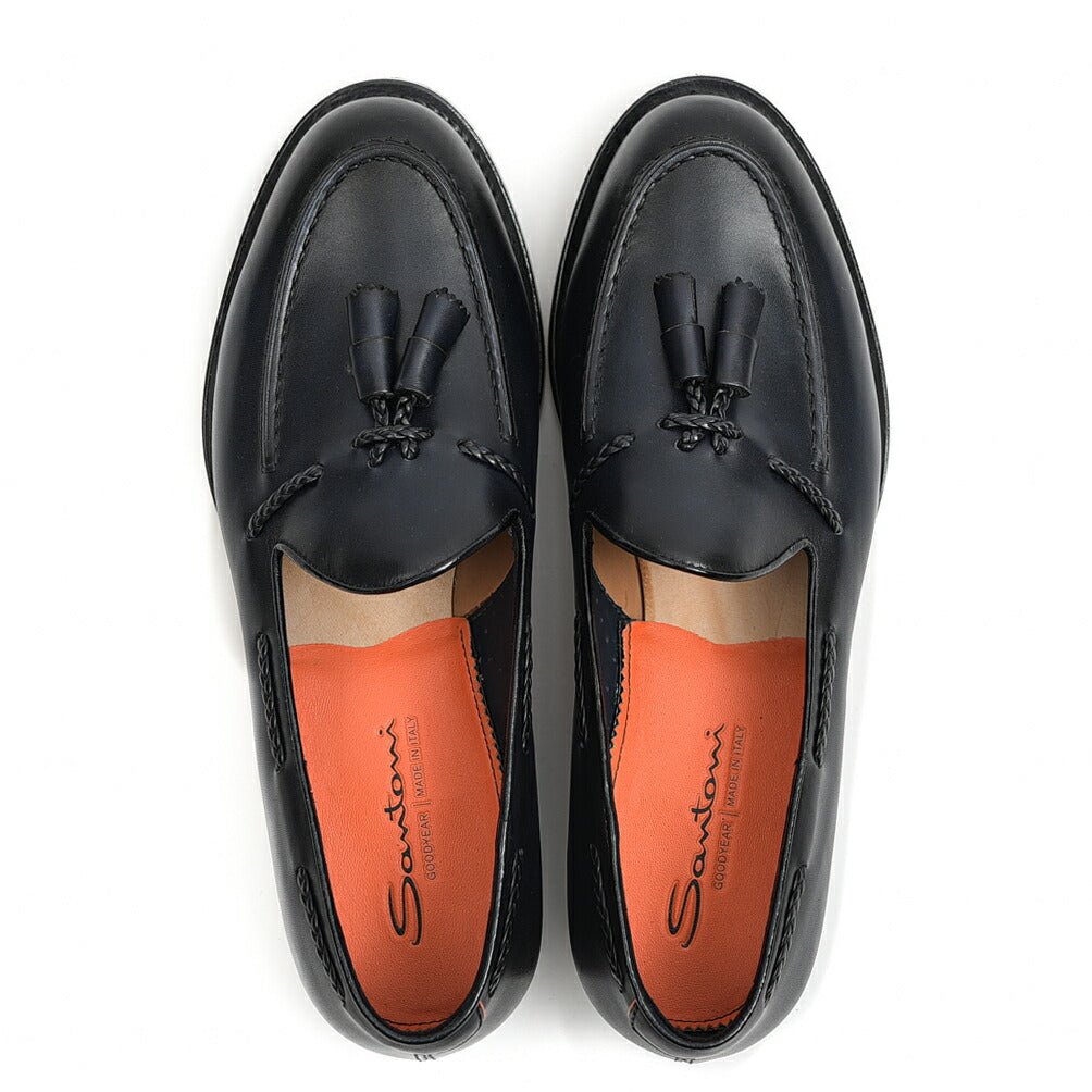 SALE|SANTONI アンティークドタッセルローファー MICHI17834|379503 - 8h|GUARDAROBA MILANO OFFICIAL STORE