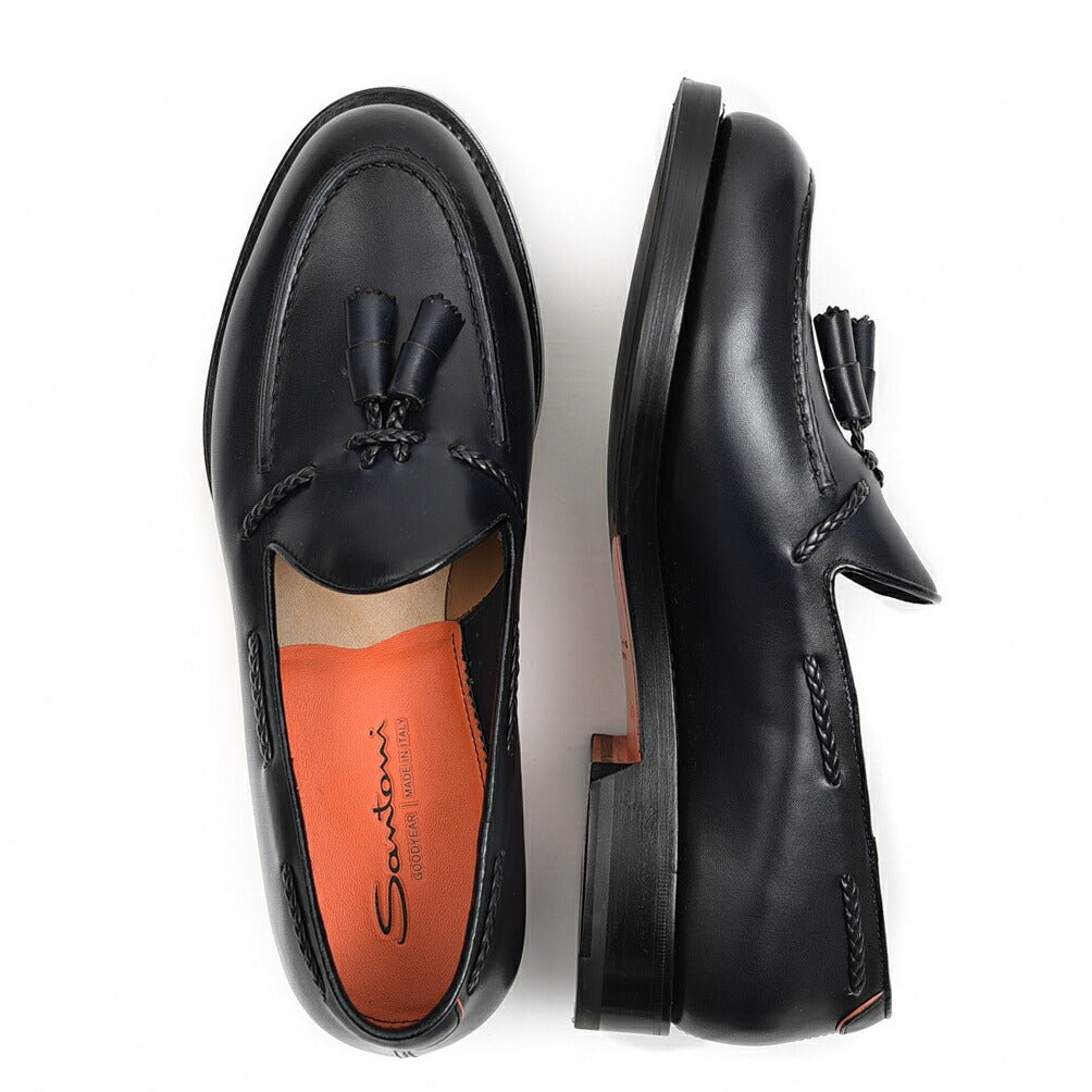 SALE|SANTONI アンティークドタッセルローファー MICHI17834|379503 - 8h|GUARDAROBA MILANO OFFICIAL STORE