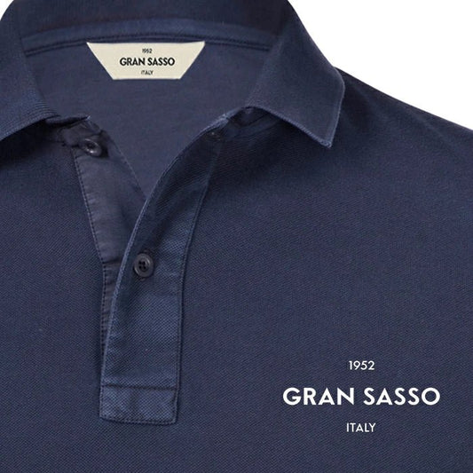 【GRAN SASSO】大人のポロシャツ選びは“襟立ち”と“こなれ感”がキモ！「VINTAGE ヴィンテージ」鹿の子ポロシャツ - GUARDAROBA MILANO OFFICIAL STORE