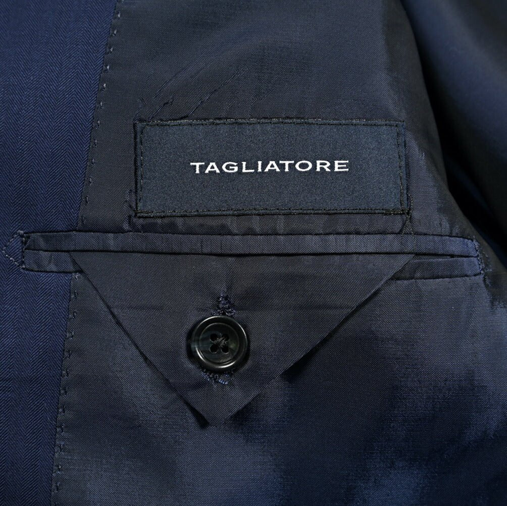【10%OFFクーポン】TAGLIATORE ヴァージンウール100% 2Bシングルテーラードジャケット｜GUARDAROBA MILANO OFFICIAL STORE