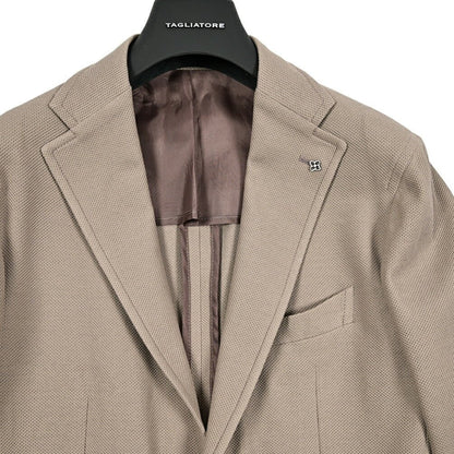 【10%OFFクーポン】TAGLIATORE コットン100% 2Bシングルテーラードジャケット / 1SMJ22K｜GUARDAROBA MILANO OFFICIAL STORE