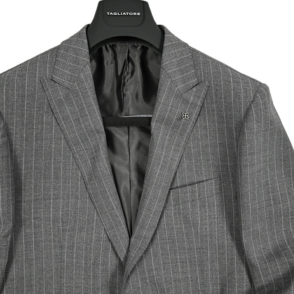【10%OFFクーポン】TAGLIATORE ヴァージンウール100% 2Bシングルテーラードスーツ / 2FBR26B01｜GUARDAROBA MILANO OFFICIAL STORE