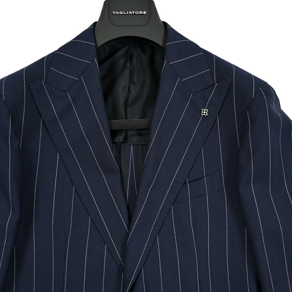 【10%OFFクーポン】TAGLIATORE ヴァージンウール100% 2Bシングルテーラードスーツ / 2SVS26B11｜GUARDAROBA MILANO OFFICIAL STORE