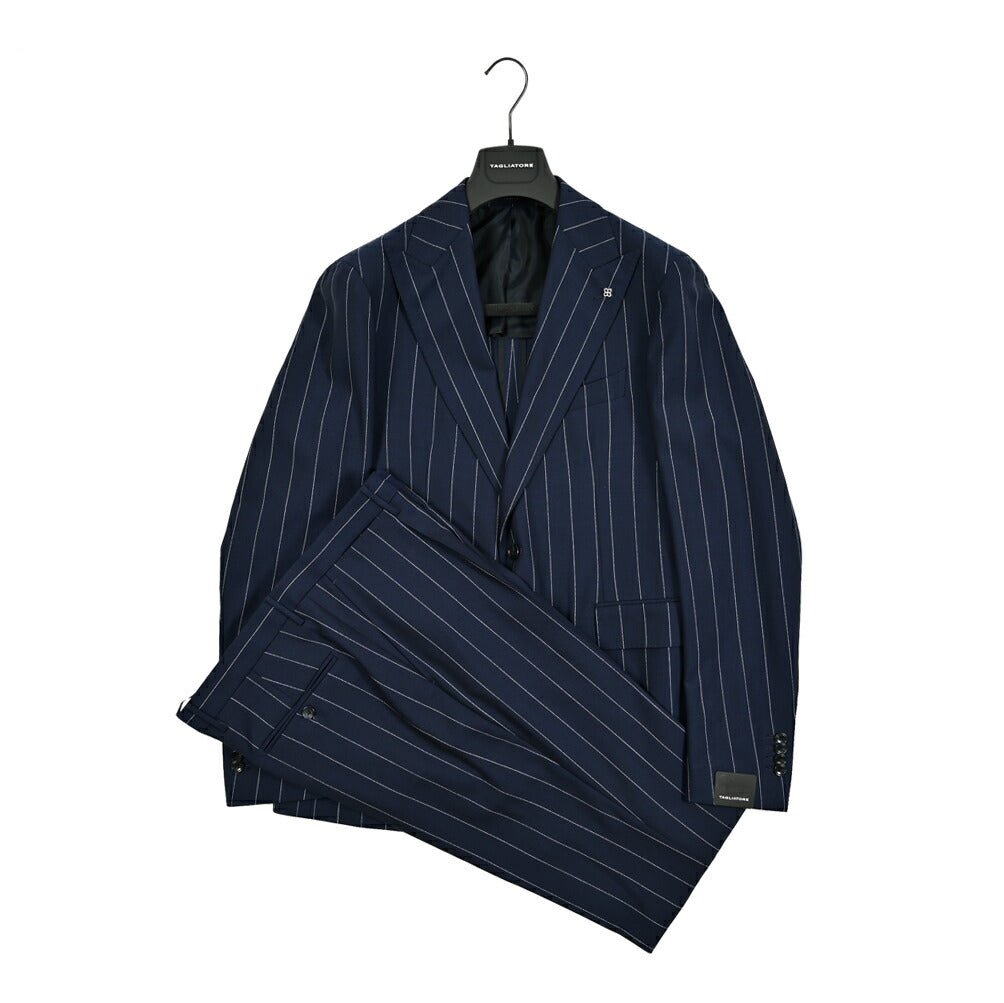 【10%OFFクーポン】TAGLIATORE ヴァージンウール100% 2Bシングルテーラードスーツ / 2SVS26B11｜GUARDAROBA MILANO OFFICIAL STORE