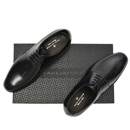 【10%OFFクーポン】TAGLIATORE カーフレザー100% 外羽根式レースアップシューズ｜GUARDAROBA MILANO OFFICIAL STORE