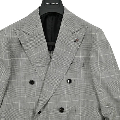 【10%OFFクーポン】TAGLIATORE ヴァージンウール100% 6Bダブルテーラードスーツ / 2SVS20B11｜GUARDAROBA MILANO OFFICIAL STORE