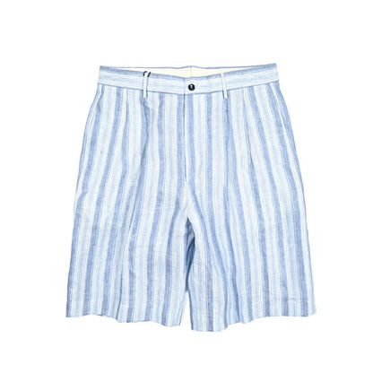 【10%OFFクーポン】TAGLIATORE リネン100% ツータックバミューダショーツ(ハーフパンツ) / B - CABANA｜GUARDAROBA MILANO OFFICIAL STORE