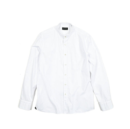 【10%OFFクーポン】TAGLIATORE コットン100% バンドカラーシャツ / CANNES｜GUARDAROBA MILANO OFFICIAL STORE