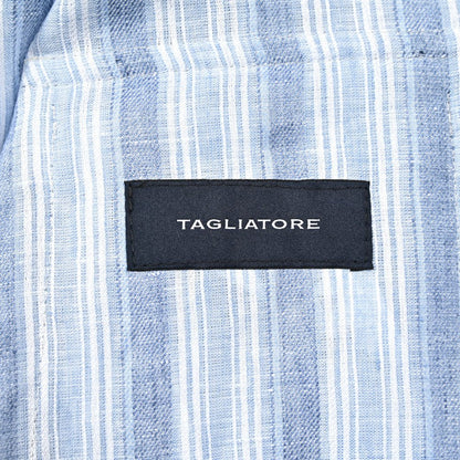 【10%OFFクーポン】TAGLIATORE リネン100% オープンカラーサファリシャツ / G - BARROW｜GUARDAROBA MILANO OFFICIAL STORE