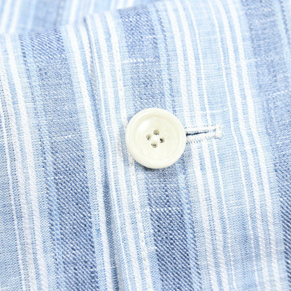 【10%OFFクーポン】TAGLIATORE リネン100% オープンカラーサファリシャツ / G - BARROW｜GUARDAROBA MILANO OFFICIAL STORE