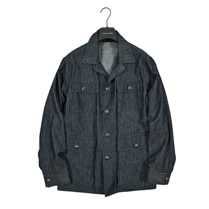 【10%OFFクーポン】TAGLIATORE コットン100% オープンカラーサファリシャツ / G - TEMPEST｜GUARDAROBA MILANO OFFICIAL STORE