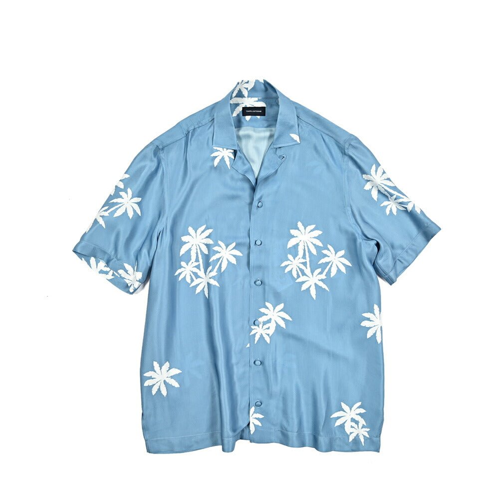 【10%OFFクーポン】TAGLIATORE コットン100% オープンカラー半袖シャツ / HAWAII｜GUARDAROBA MILANO OFFICIAL STORE