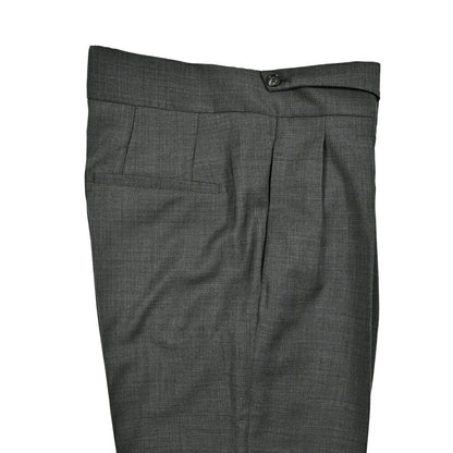 【10%OFFクーポン】TAGLIATORE ヴァージンウール100% ツータックベルトレススラックス / P - FRED24｜GUARDAROBA MILANO OFFICIAL STORE