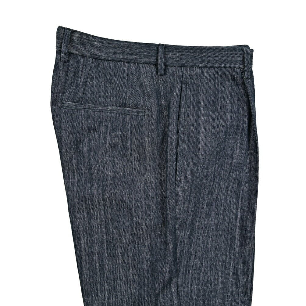 【10%OFFクーポン】TAGLIATORE コットン100% ワンタックデニムスラックス / P - JOEL14｜GUARDAROBA MILANO OFFICIAL STORE