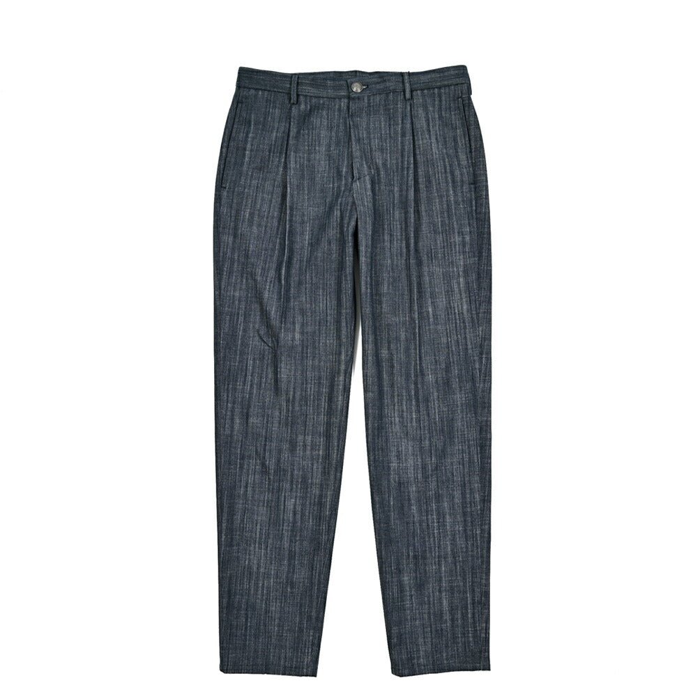 【10%OFFクーポン】TAGLIATORE コットン100% ワンタックデニムスラックス / P - JOEL14｜GUARDAROBA MILANO OFFICIAL STORE