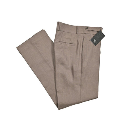 【10%OFFクーポン】TAGLIATORE リネン100% ノータックワイドスラックス / P - NAPLES / Exclusive Garment｜GUARDAROBA MILANO OFFICIAL STORE