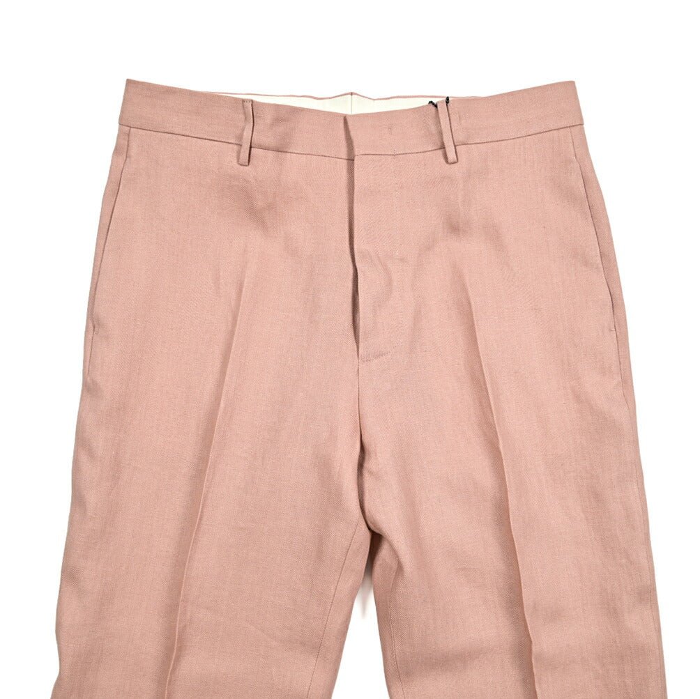 【10%OFFクーポン】TAGLIATORE リネン100% ノータックワイドスラックス / P - NAT04｜GUARDAROBA MILANO OFFICIAL STORE