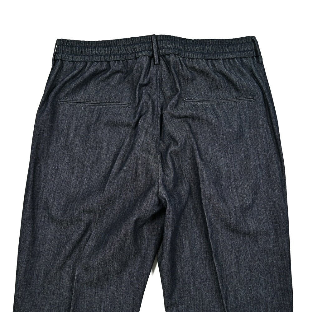 【10%OFFクーポン】TAGLIATORE コットン100% ワンタックドローコードデニムスラックス / P - NEWMAN｜GUARDAROBA MILANO OFFICIAL STORE