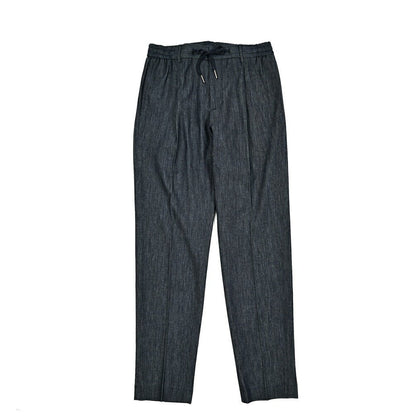 【10%OFFクーポン】TAGLIATORE コットン100% ワンタックドローコードデニムスラックス / P - NEWMAN｜GUARDAROBA MILANO OFFICIAL STORE