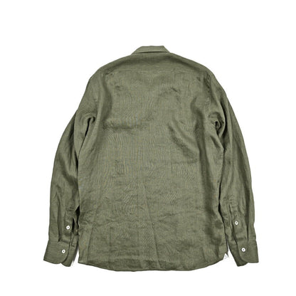 【10%OFFクーポン】TAGLIATORE リネン100% オープンカラーシャツ / ROWAN｜GUARDAROBA MILANO OFFICIAL STORE