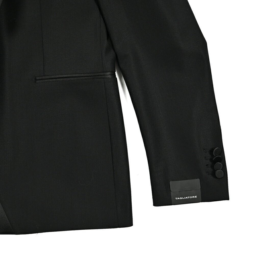 【10%OFFクーポン】TAGLIATORE ストレッチウール 1Bシングルタキシードジャケット / KFBRMARLY｜GUARDAROBA MILANO OFFICIAL STORE