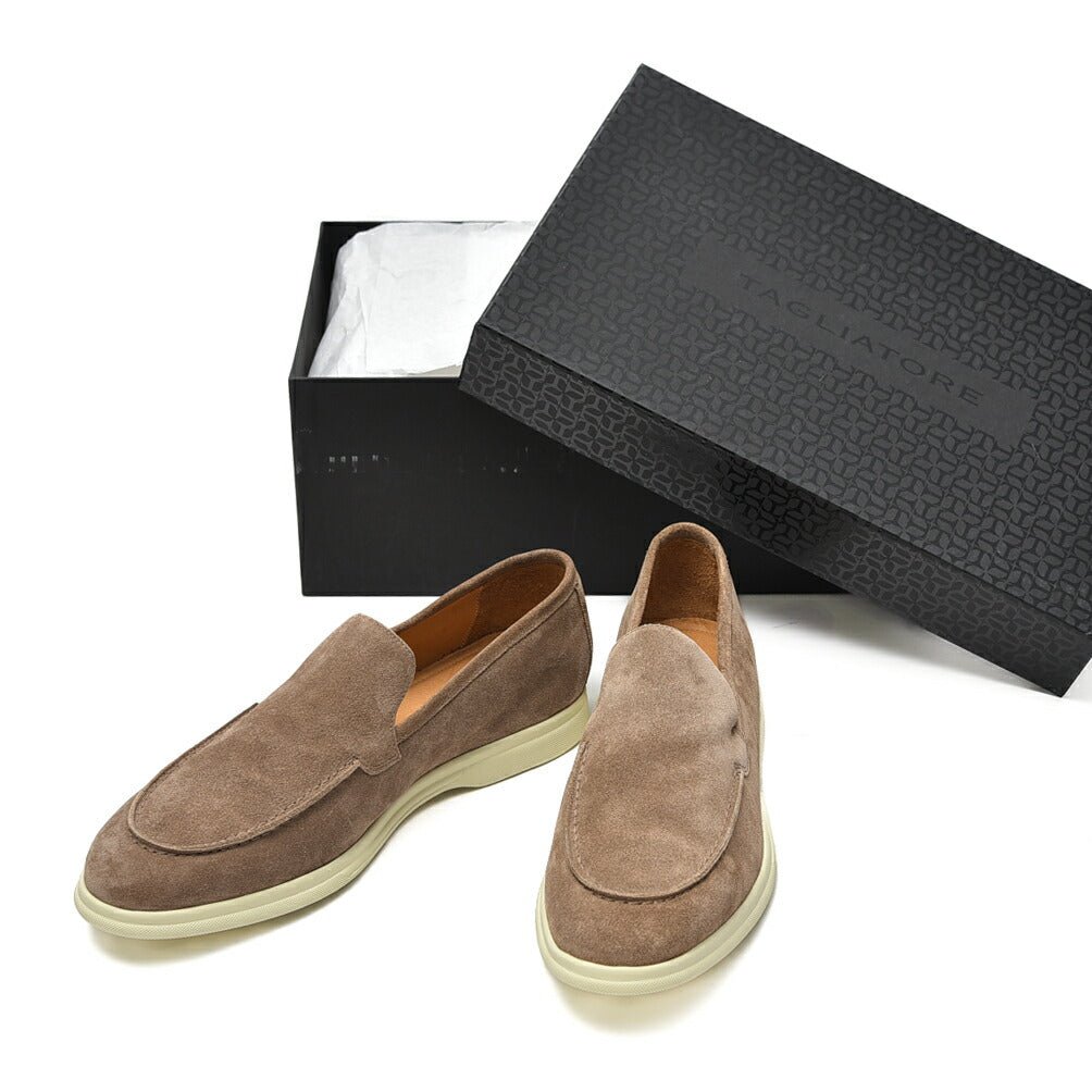 【10%OFFクーポン】TAGLIATORE スエードレザー スリッポン｜GUARDAROBA MILANO OFFICIAL STORE