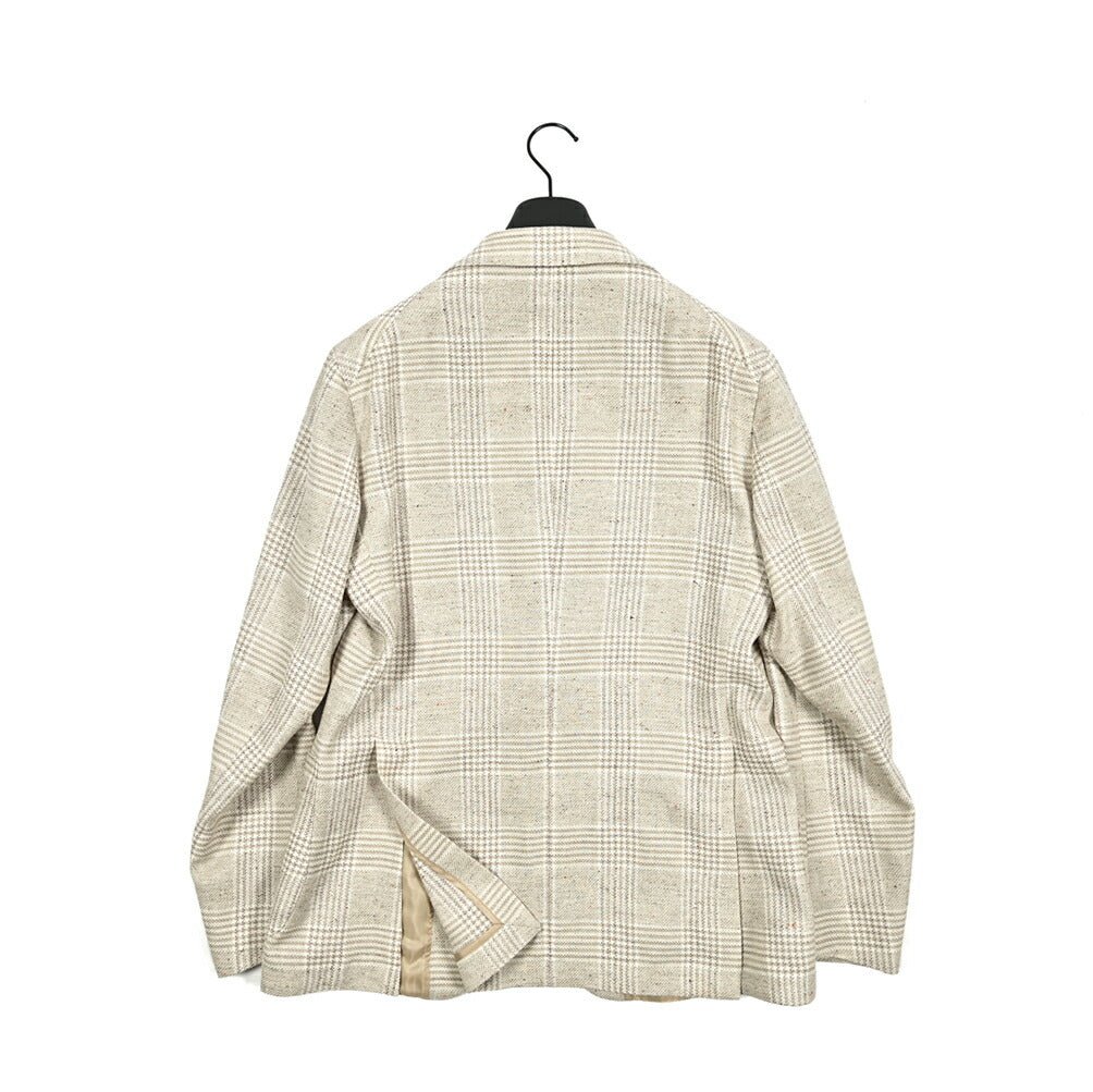 【10%OFFクーポン】TAGLIATORE コットンリネンシルク 2Bシングルテーラードジャケット / 1SMD22K｜GUARDAROBA MILANO OFFICIAL STORE