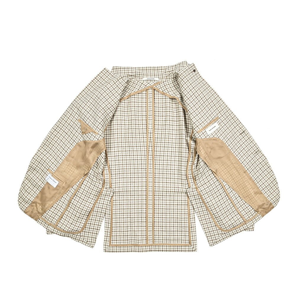 【10%OFFクーポン】TAGLIATORE リネンコットン 2Bシングルテーラードジャケット / 1SMD22K / Exclusive Garment｜GUARDAROBA MILANO OFFICIAL STORE