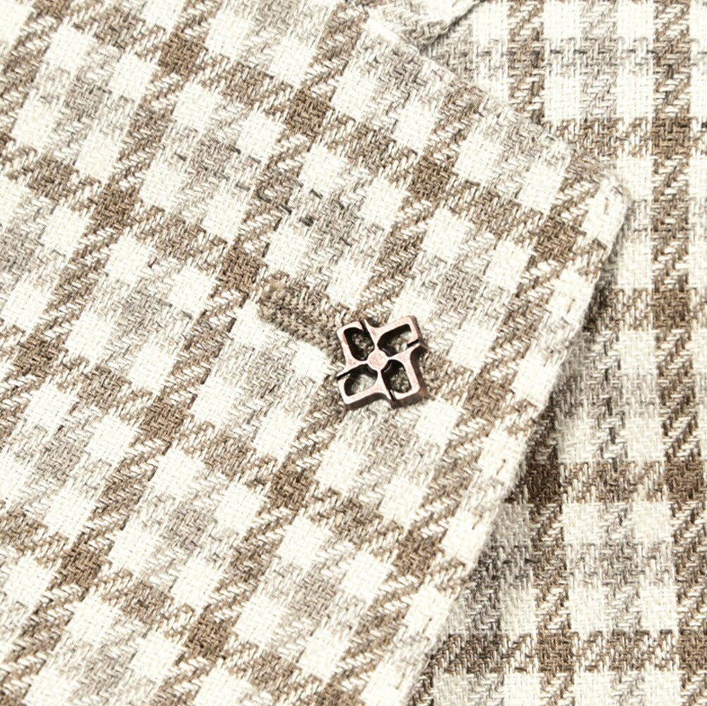 【10%OFFクーポン】TAGLIATORE リネンコットン 2Bシングルテーラードジャケット / 1SMD22K / Exclusive Garment｜GUARDAROBA MILANO OFFICIAL STORE