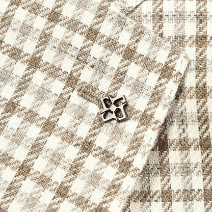 【10%OFFクーポン】TAGLIATORE リネンコットン 2Bシングルテーラードジャケット / 1SMD22K / Exclusive Garment｜GUARDAROBA MILANO OFFICIAL STORE