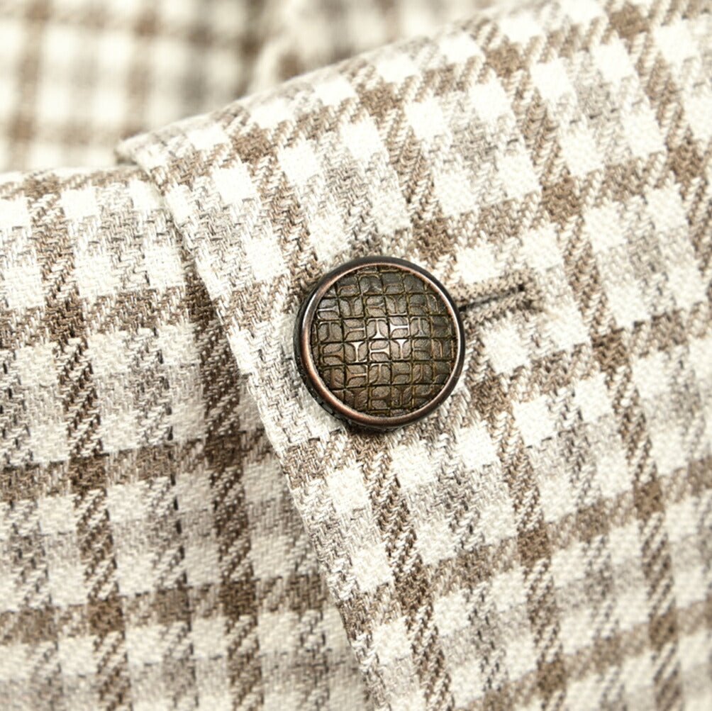 【10%OFFクーポン】TAGLIATORE リネンコットン 2Bシングルテーラードジャケット / 1SMD22K / Exclusive Garment｜GUARDAROBA MILANO OFFICIAL STORE