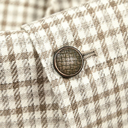 【10%OFFクーポン】TAGLIATORE リネンコットン 2Bシングルテーラードジャケット / 1SMD22K / Exclusive Garment｜GUARDAROBA MILANO OFFICIAL STORE