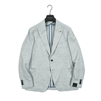 【10%OFFクーポン】TAGLIATORE コットンシルクウール 2Bシングルテーラードジャケット / 1SMD26K｜GUARDAROBA MILANO OFFICIAL STORE