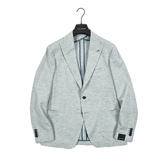 【10%OFFクーポン】TAGLIATORE コットンシルクウール 2Bシングルテーラードジャケット / 1SMD26K｜GUARDAROBA MILANO OFFICIAL STORE
